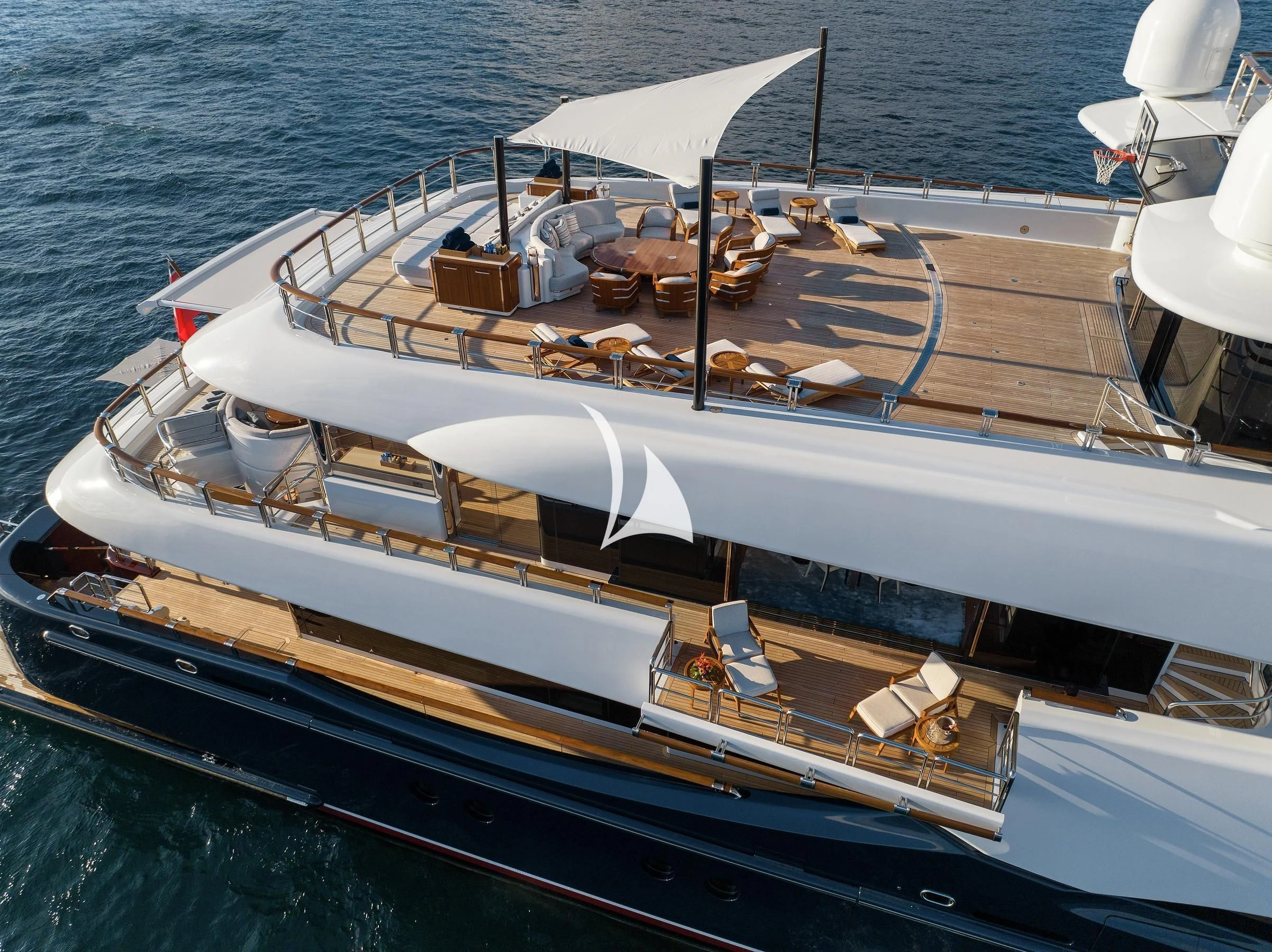 a boat on the water aboard BARBARA Yacht for Charter