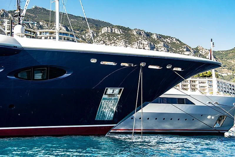a large boat in the water aboard BARBARA Yacht for Charter