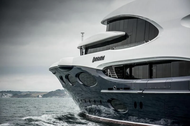 a boat on the water aboard BARBARA Yacht for Charter