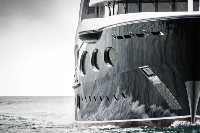 a boat on the water aboard BARBARA Yacht for Charter