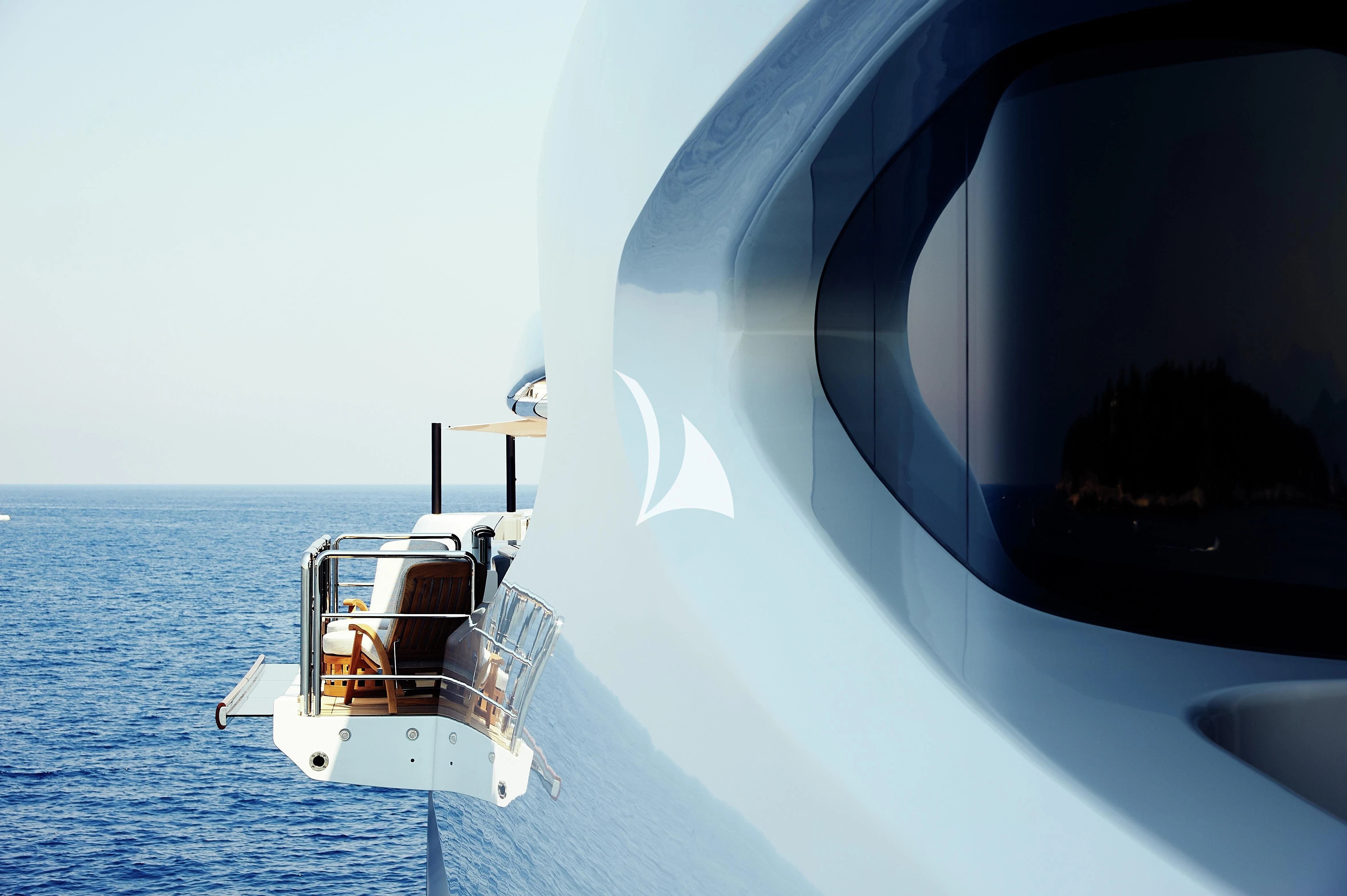 a boat on the water aboard BARBARA Yacht for Charter