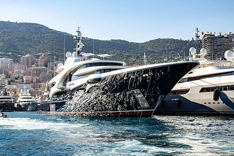 a boat on the water aboard BARBARA Yacht for Charter