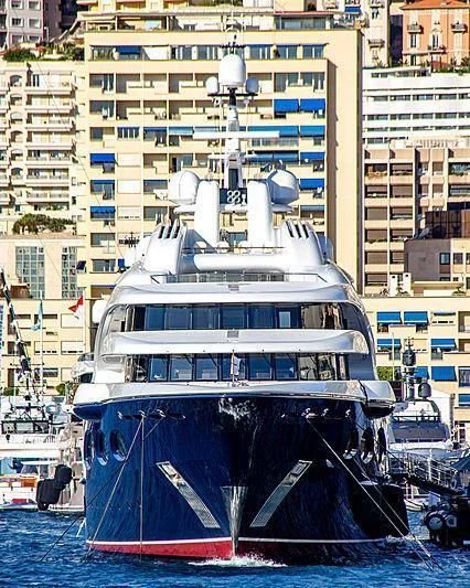 a large boat in the water aboard BARBARA Yacht for Charter