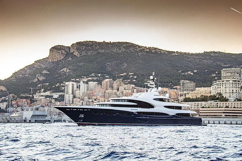 a boat on the water aboard BARBARA Yacht for Charter