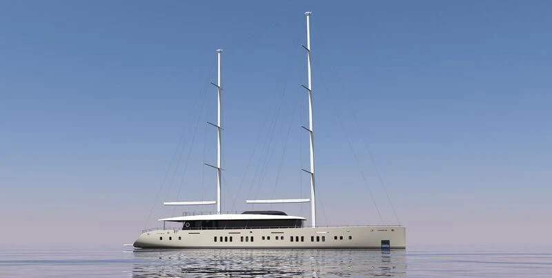 a white boat on the water aboard ADRI Yacht for Charter