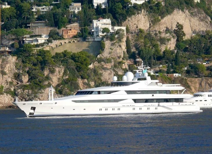 a yacht on the water aboard YASMINE OF THE SEA Yacht for Sale