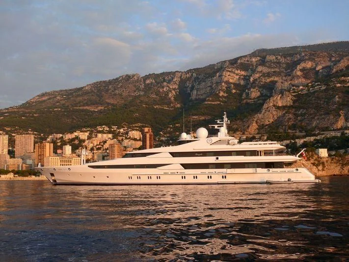 a boat on the water aboard YASMINE OF THE SEA Yacht for Sale