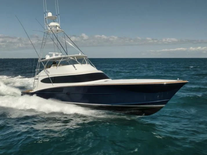 a boat on the water aboard SIMPATICO Yacht for Sale