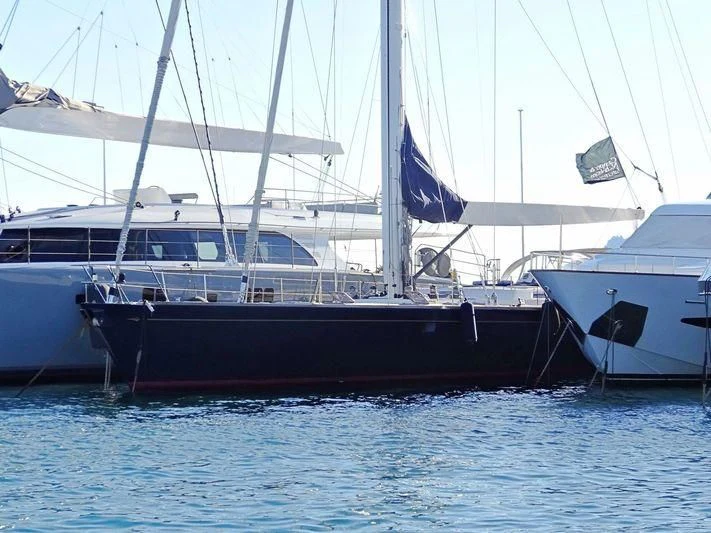 a boat in the water aboard ZANZIBAR Yacht for Sale