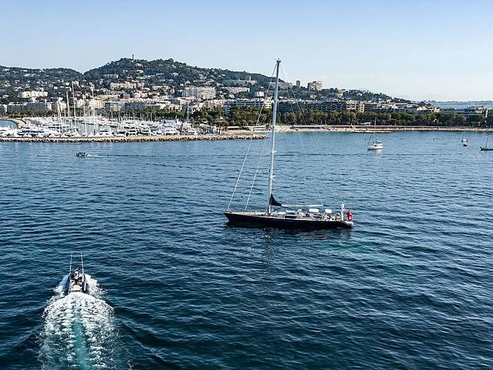 a group of boats in the water aboard ZANZIBAR Yacht for Sale
