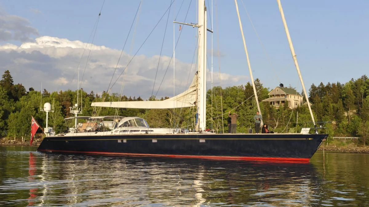 a boat on the water aboard ZANZIBAR Yacht for Sale