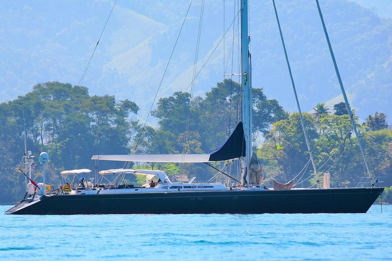 a boat on the water aboard ZANZIBAR Yacht for Sale