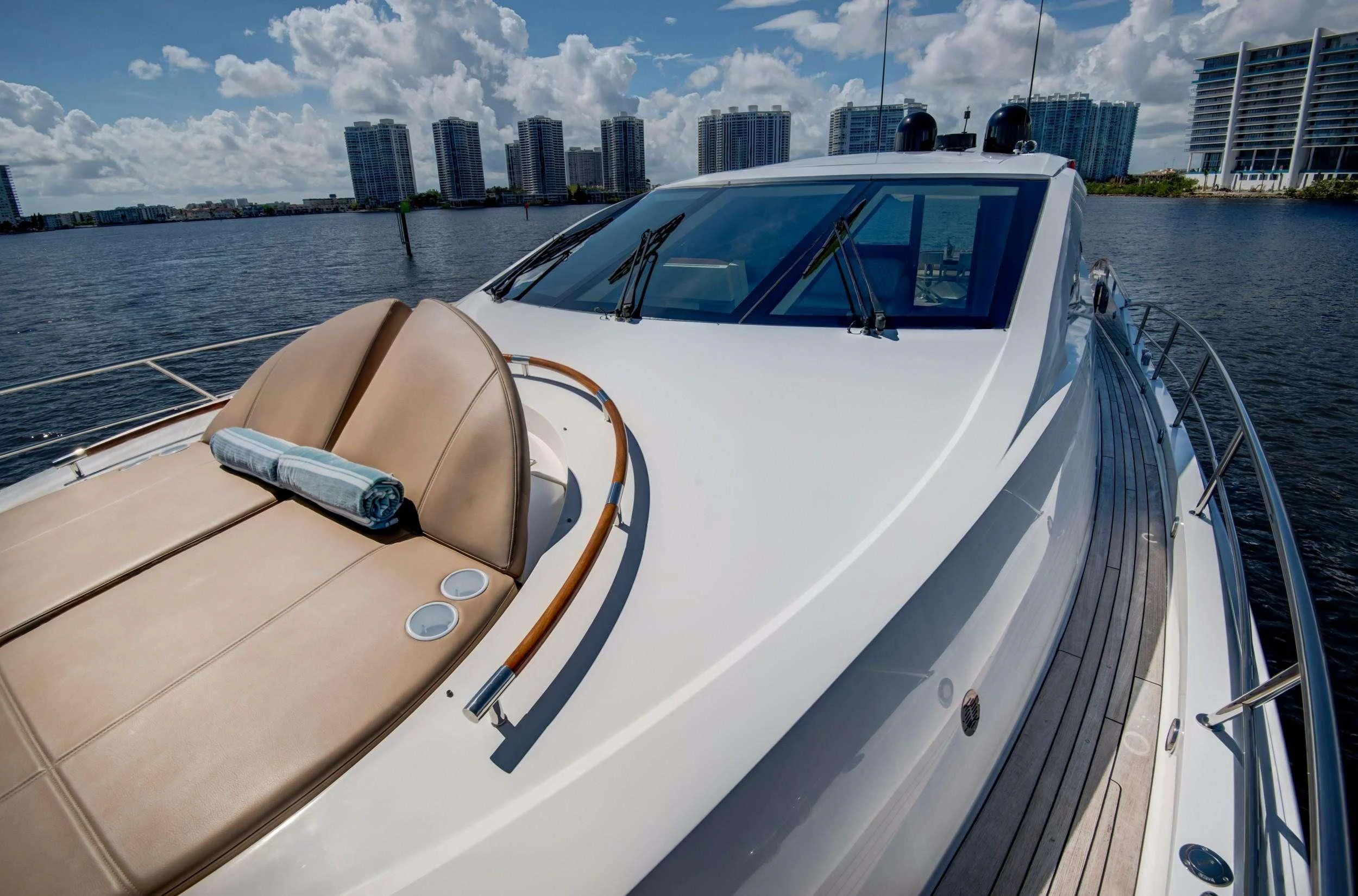 a boat on the water aboard XCELL Yacht for Sale