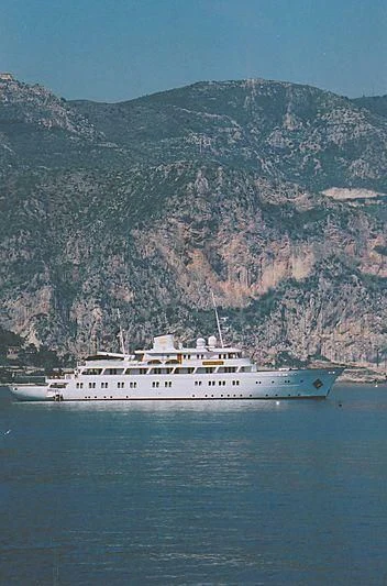 a boat in the water aboard LADY K II Yacht for Sale