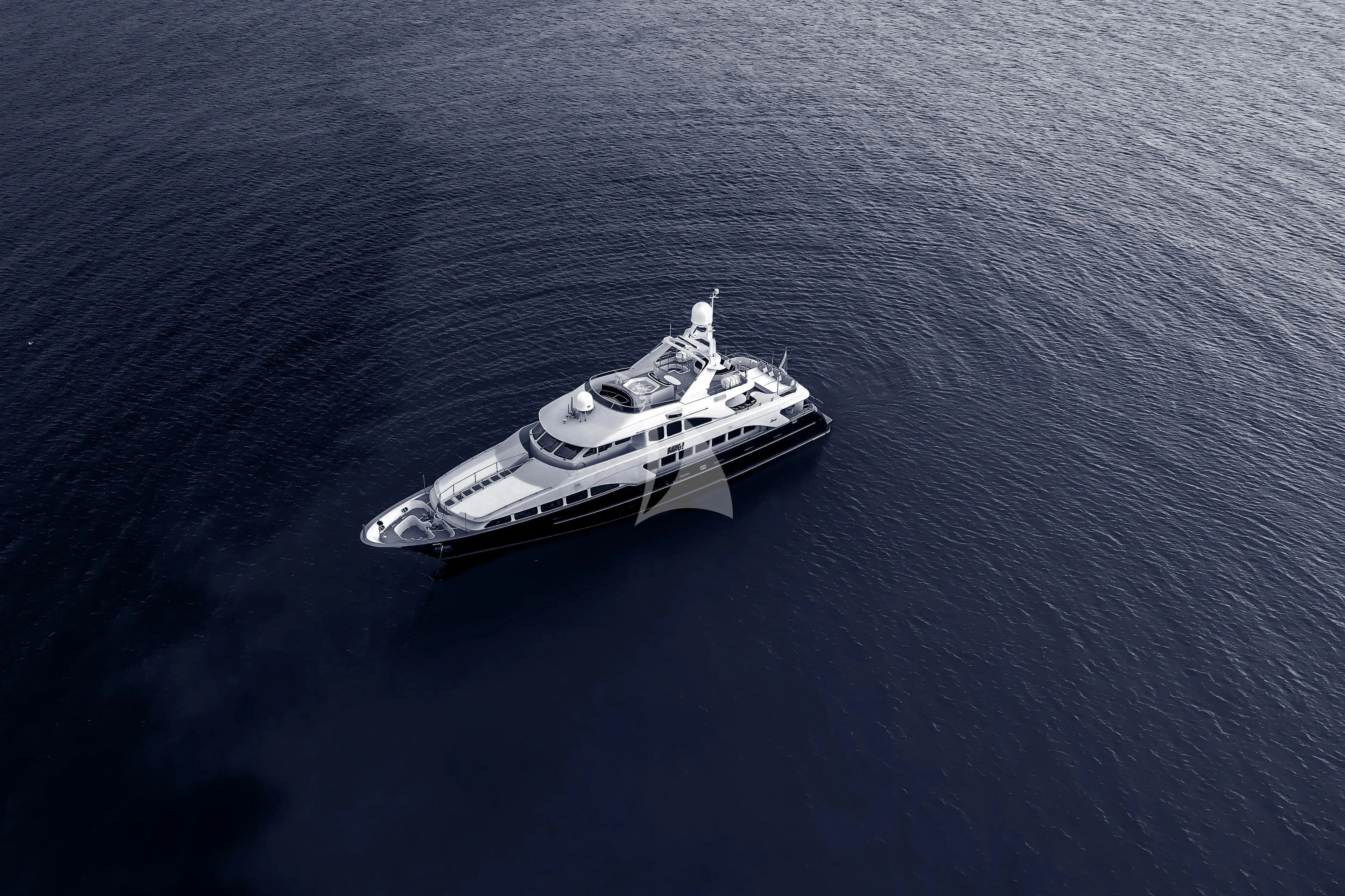 a boat in the water aboard BANG! Yacht for Charter