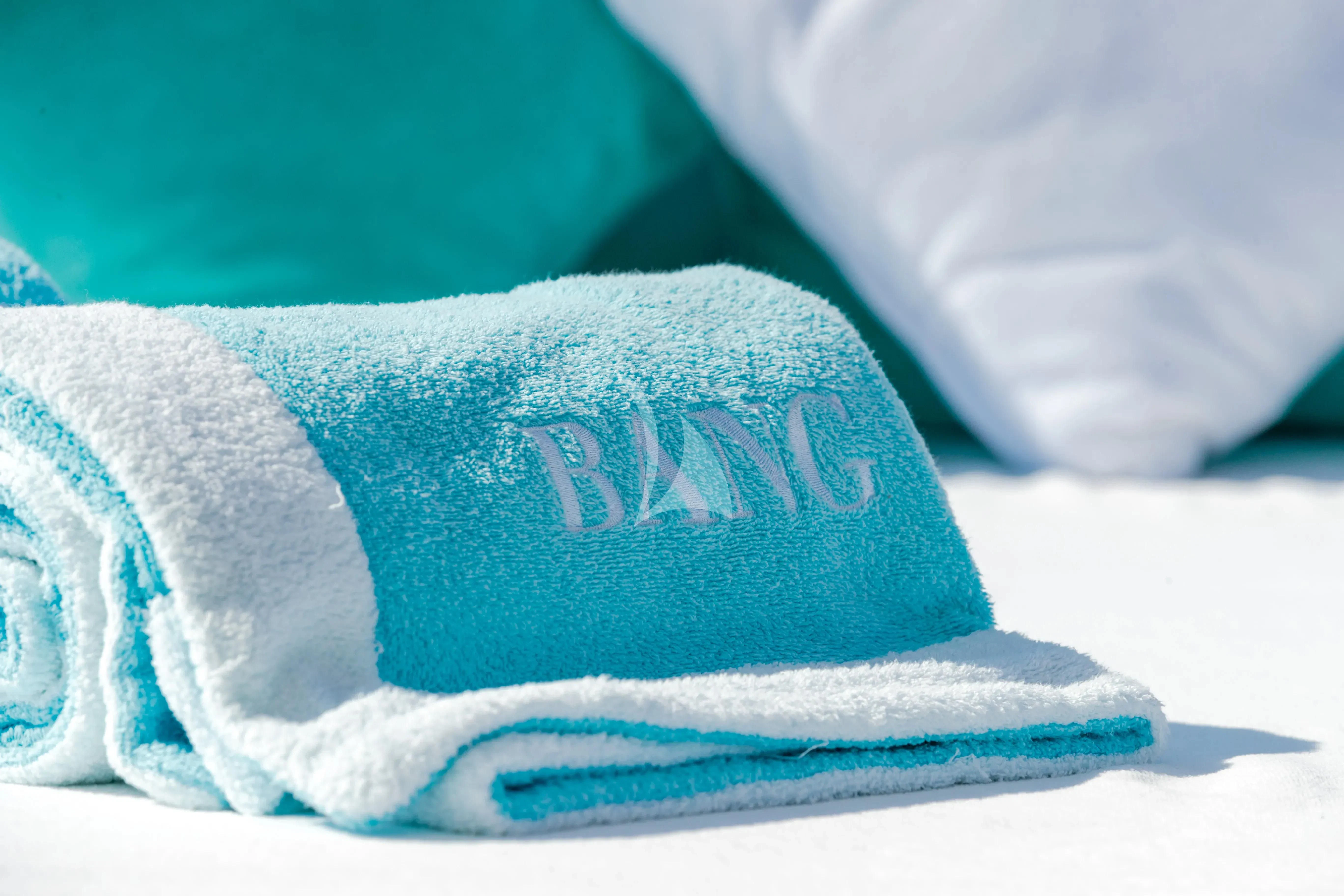 a close-up of a sock aboard BANG! Yacht for Charter