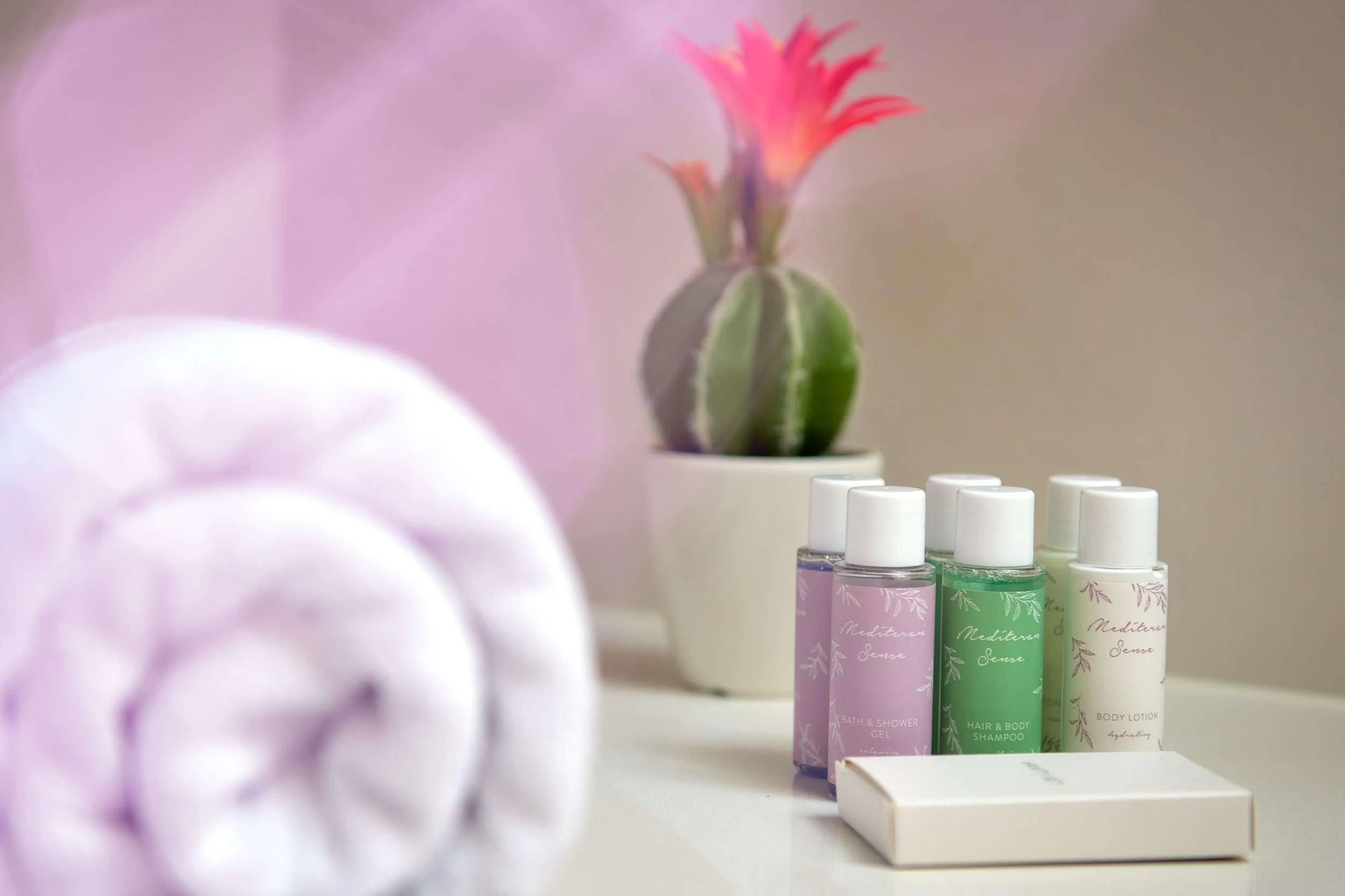 a flower in a vase aboard SEA BREEZE Yacht for Charter