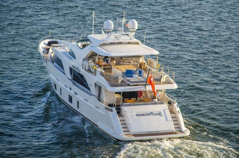 a boat in the water aboard PIXY Yacht for Sale