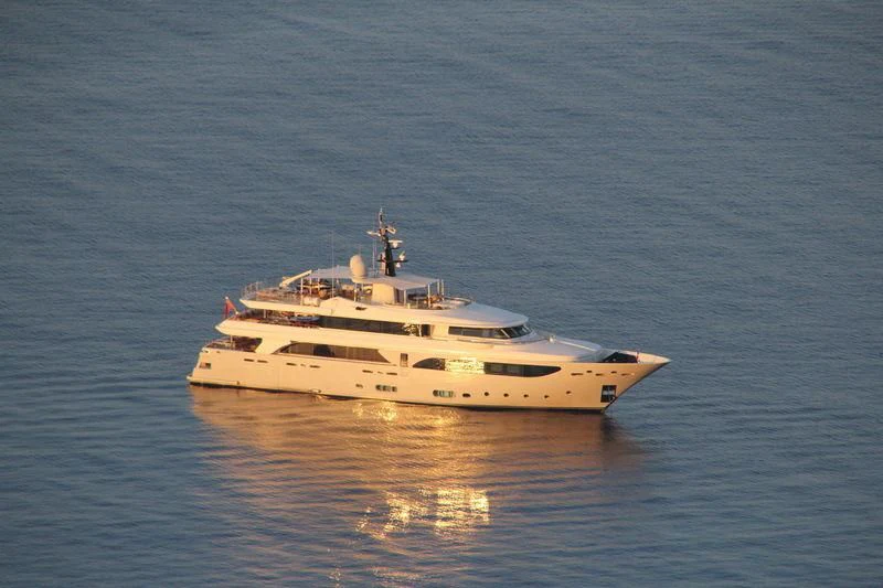 a boat on the water aboard PHOTON Yacht for Sale