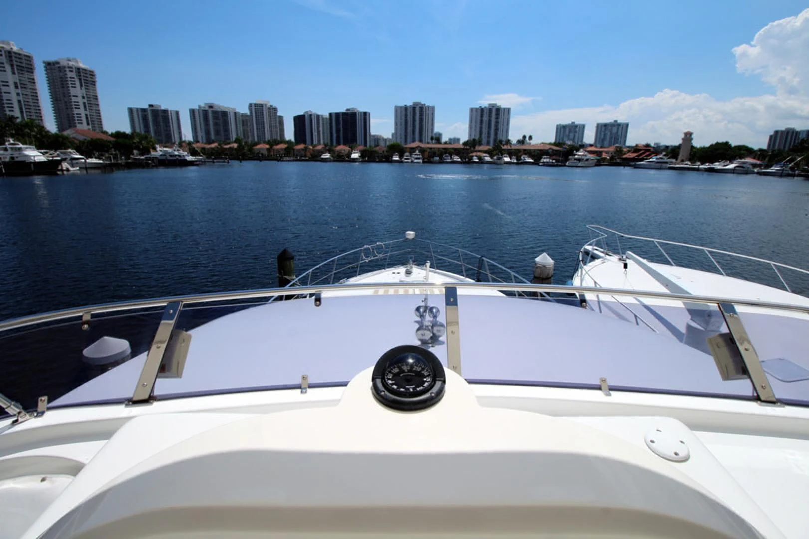 a boat on the water aboard ALWAYS SOMETHING Yacht for Sale