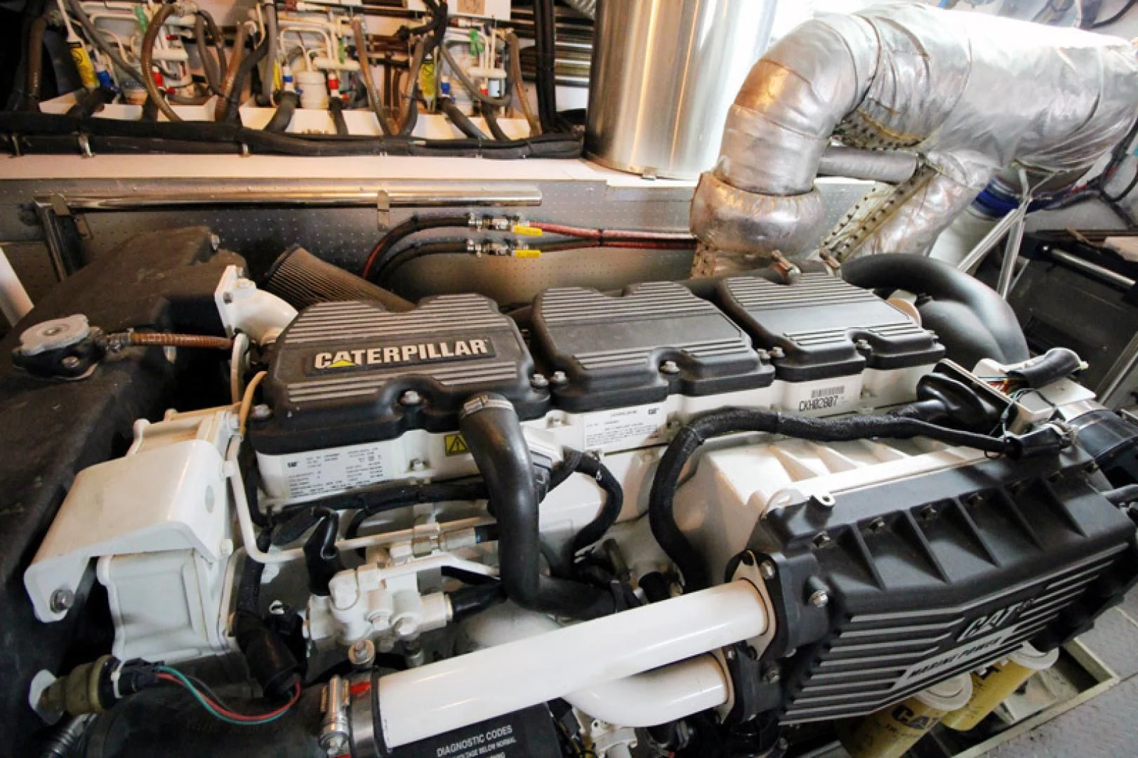 a machine with a large piece of metal aboard ALWAYS SOMETHING Yacht for Sale