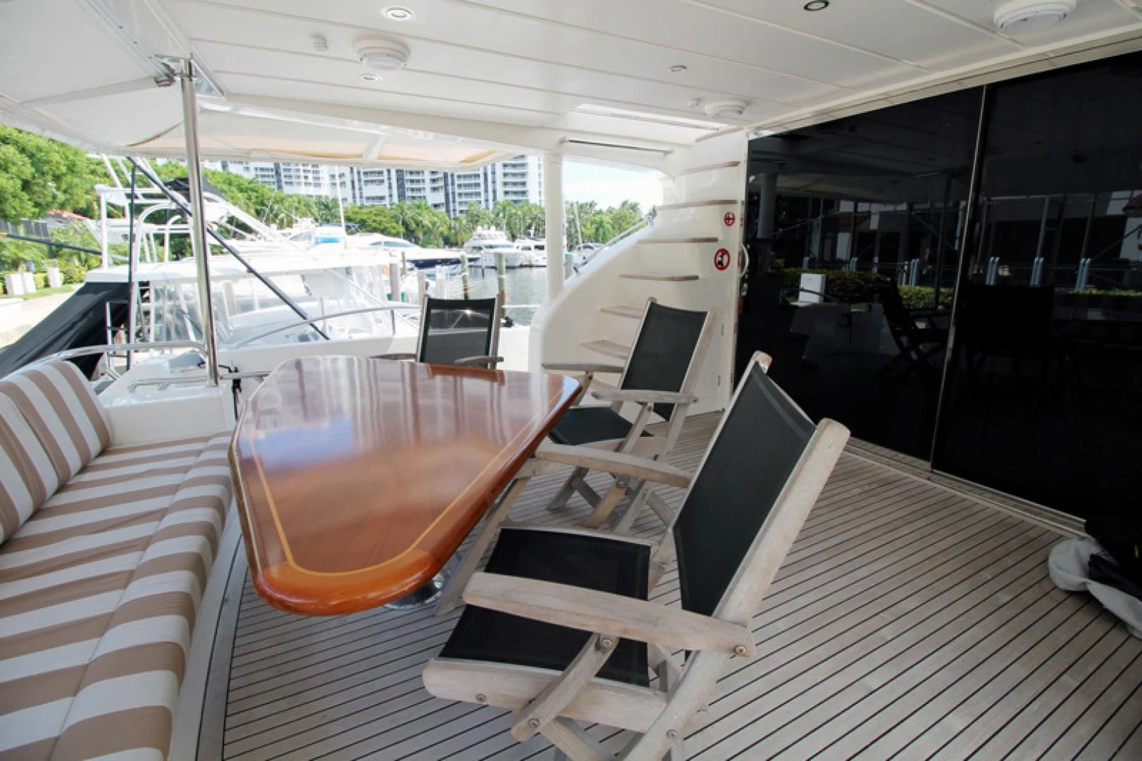 a boat on the water aboard ALWAYS SOMETHING Yacht for Sale