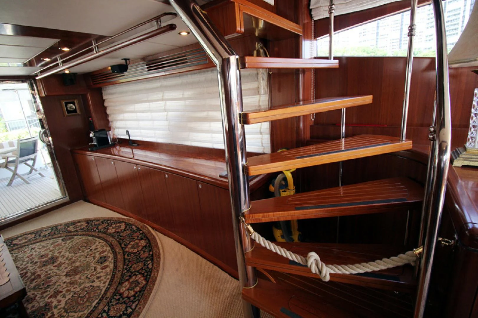 bunk beds in a room aboard ALWAYS SOMETHING Yacht for Sale
