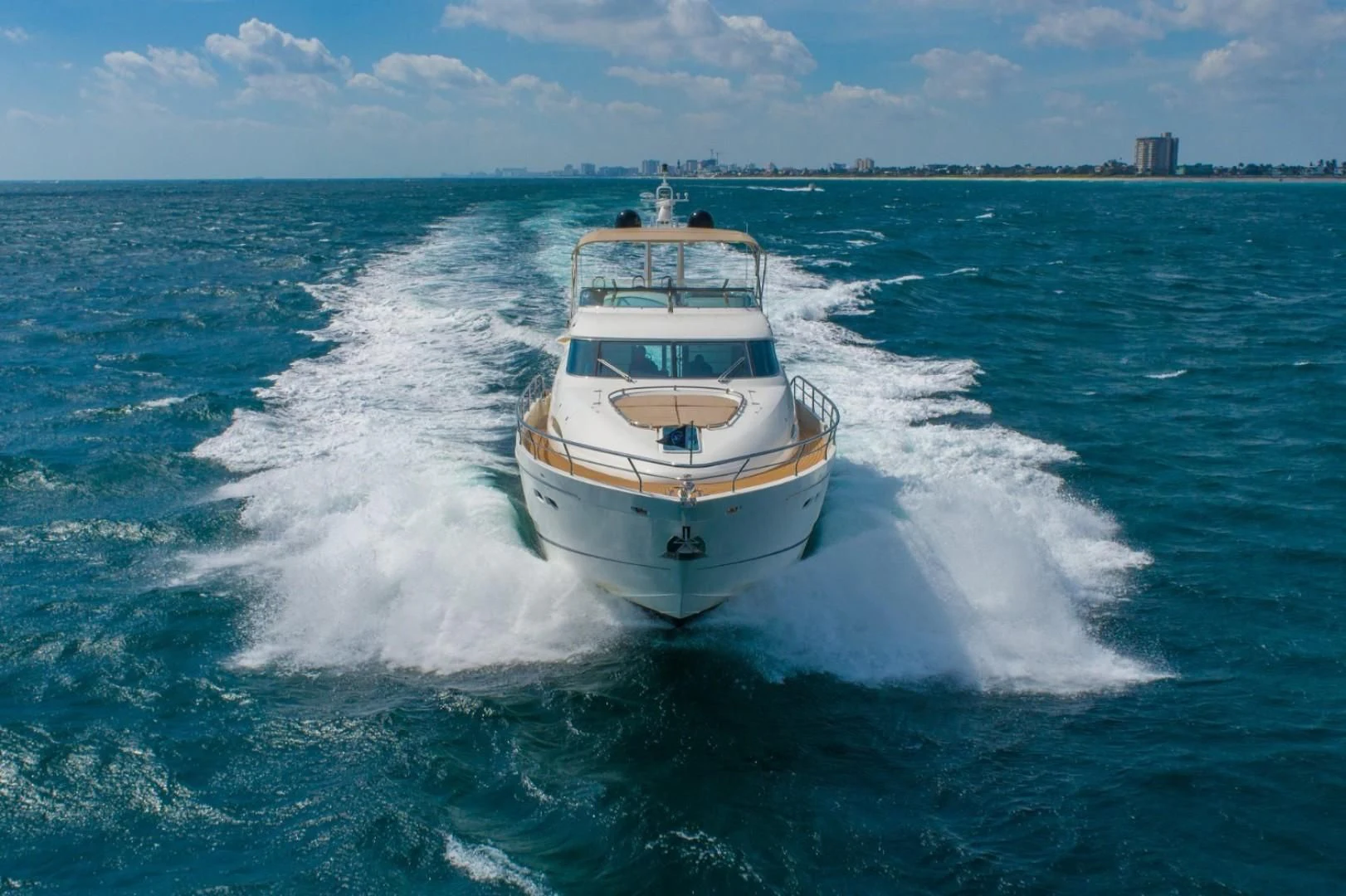 a boat on the water aboard DIRECT TO Yacht for Sale