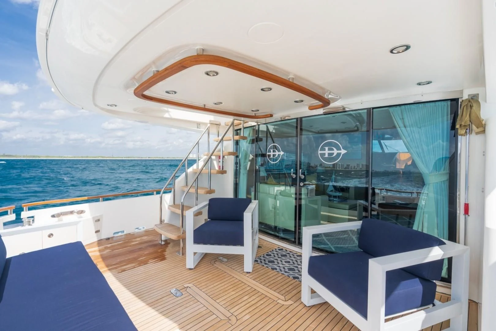 a boat on the water aboard DIRECT TO Yacht for Sale