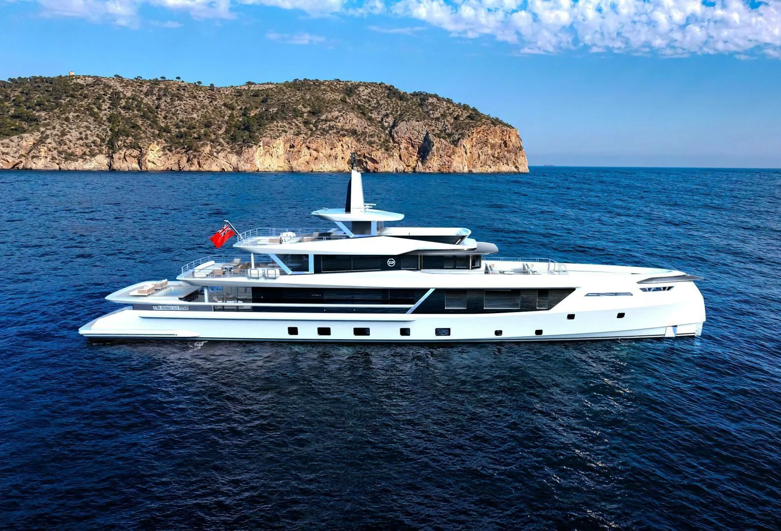 a boat on the water aboard DYNAMIQ GTT 170 Yacht for Sale