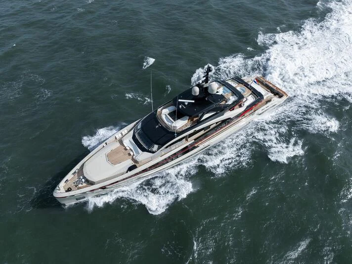 a boat on the water aboard ULTRA G Yacht for Sale