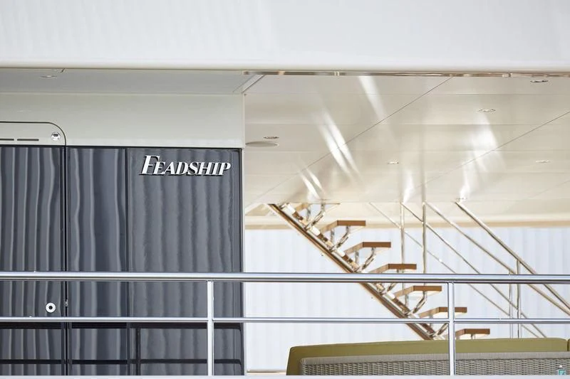 a large metal object with wires aboard SAMAYA Yacht for Sale