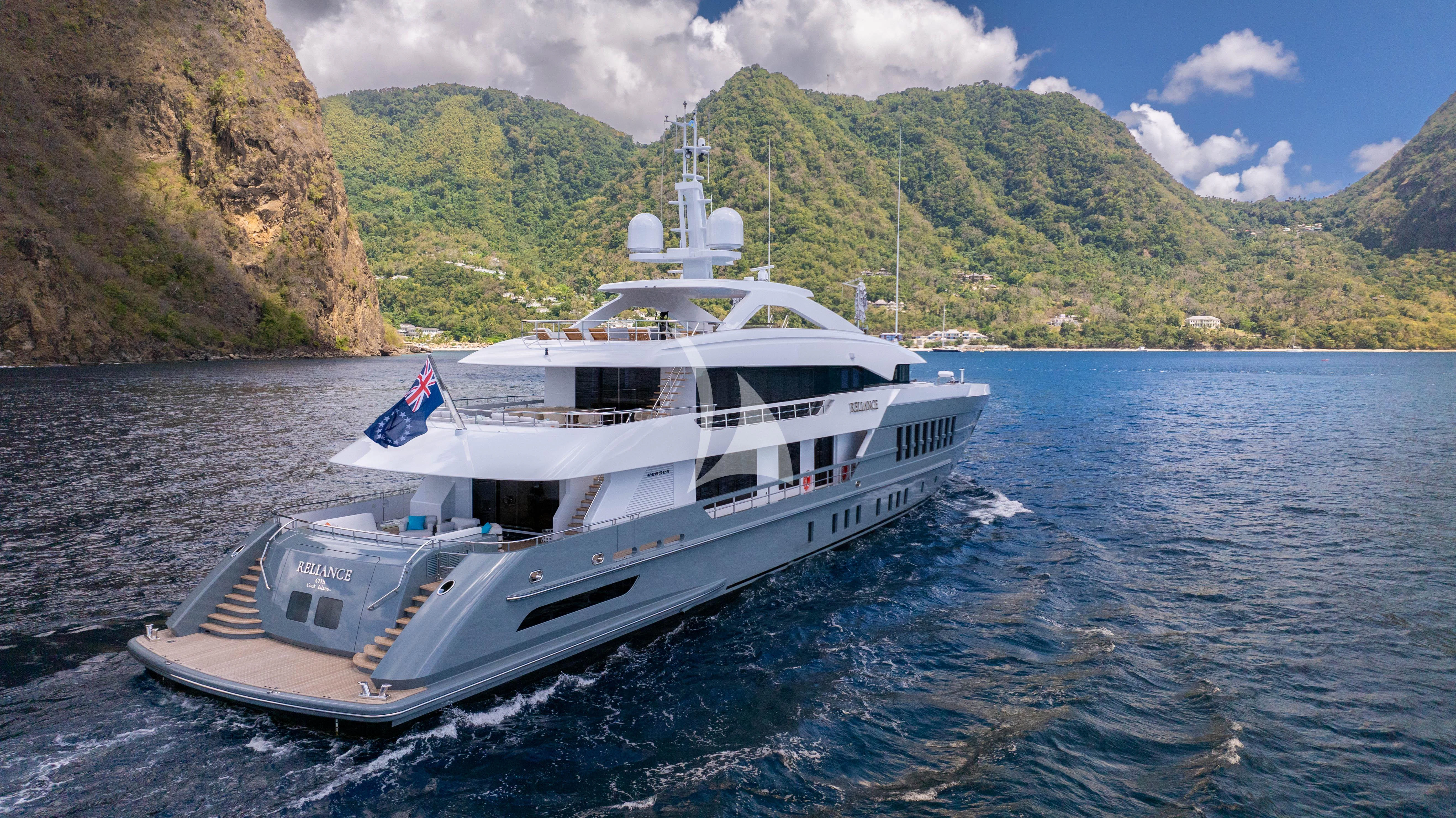 a boat on the water aboard RELIANCE Yacht for Sale