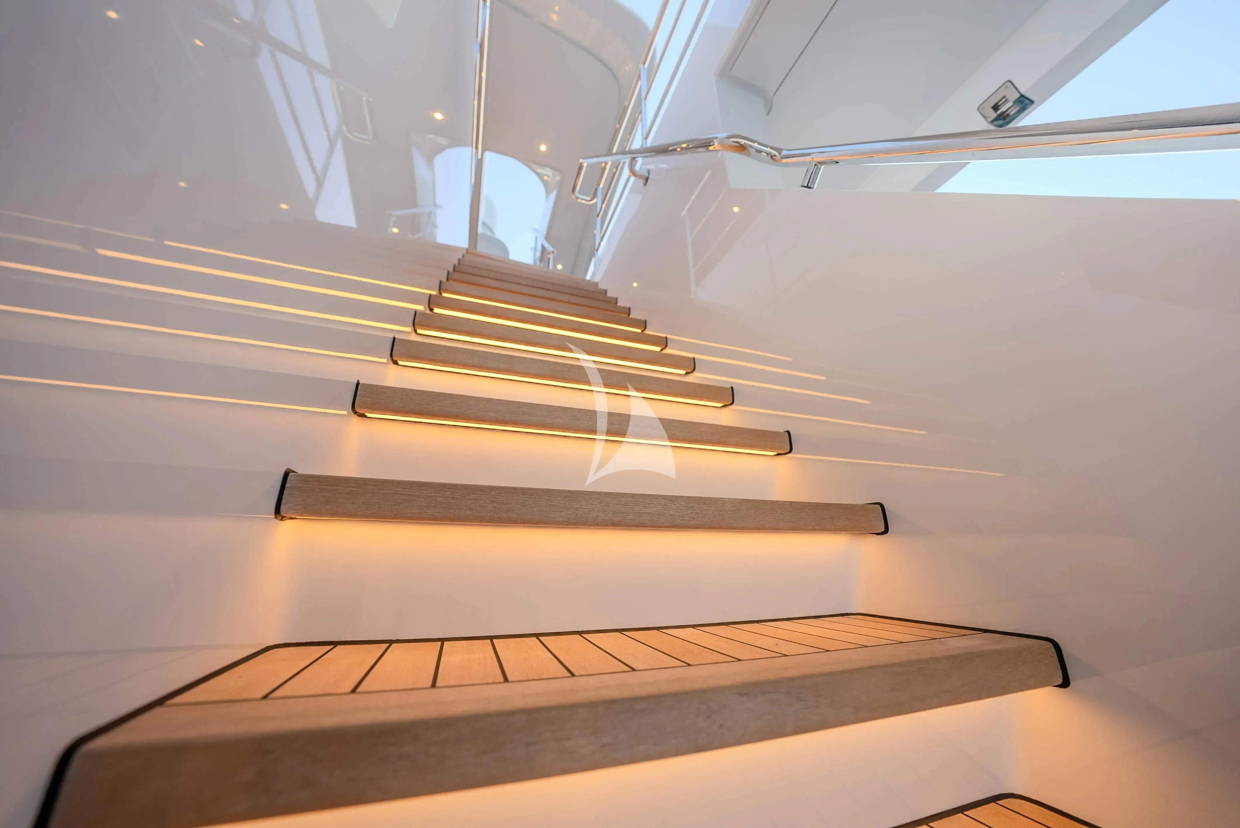 a close-up of a piano aboard RELIANCE Yacht for Sale