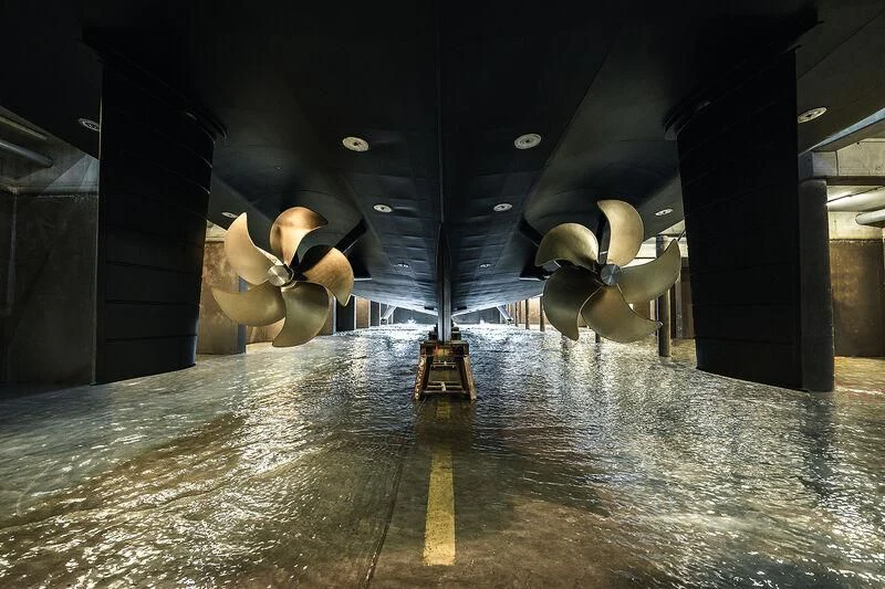 a group of metal sculptures aboard RELIANCE Yacht for Sale