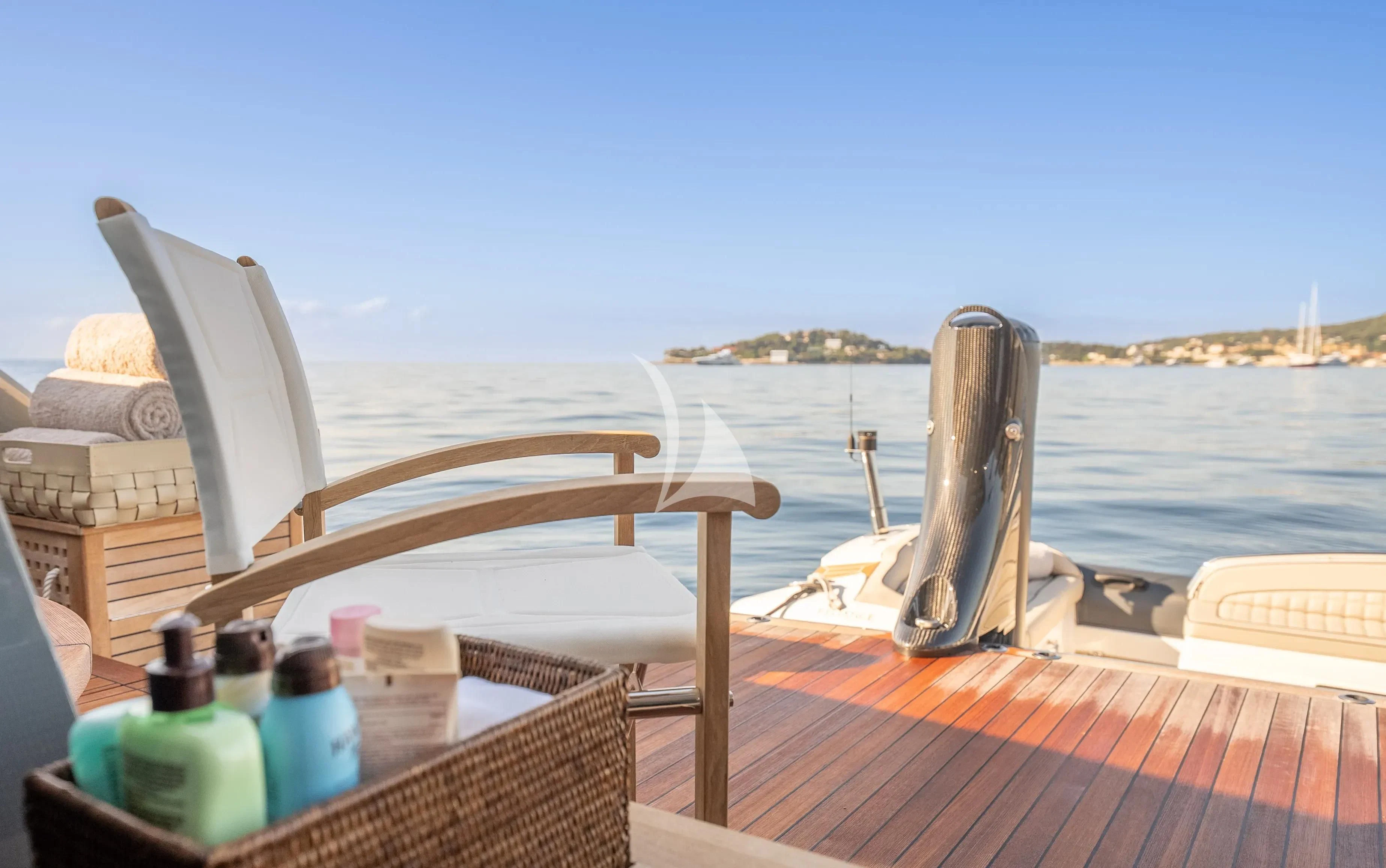 a boat on the water aboard RELIANCE Yacht for Sale