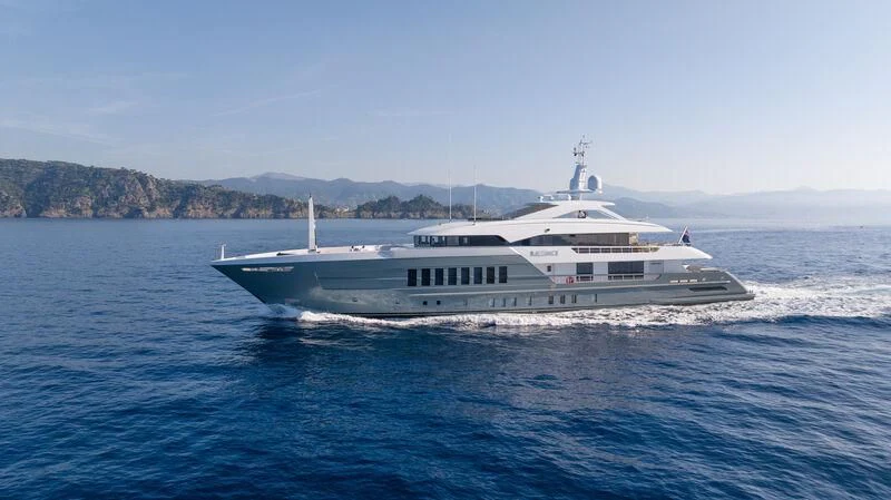 a boat on the water aboard RELIANCE Yacht for Sale