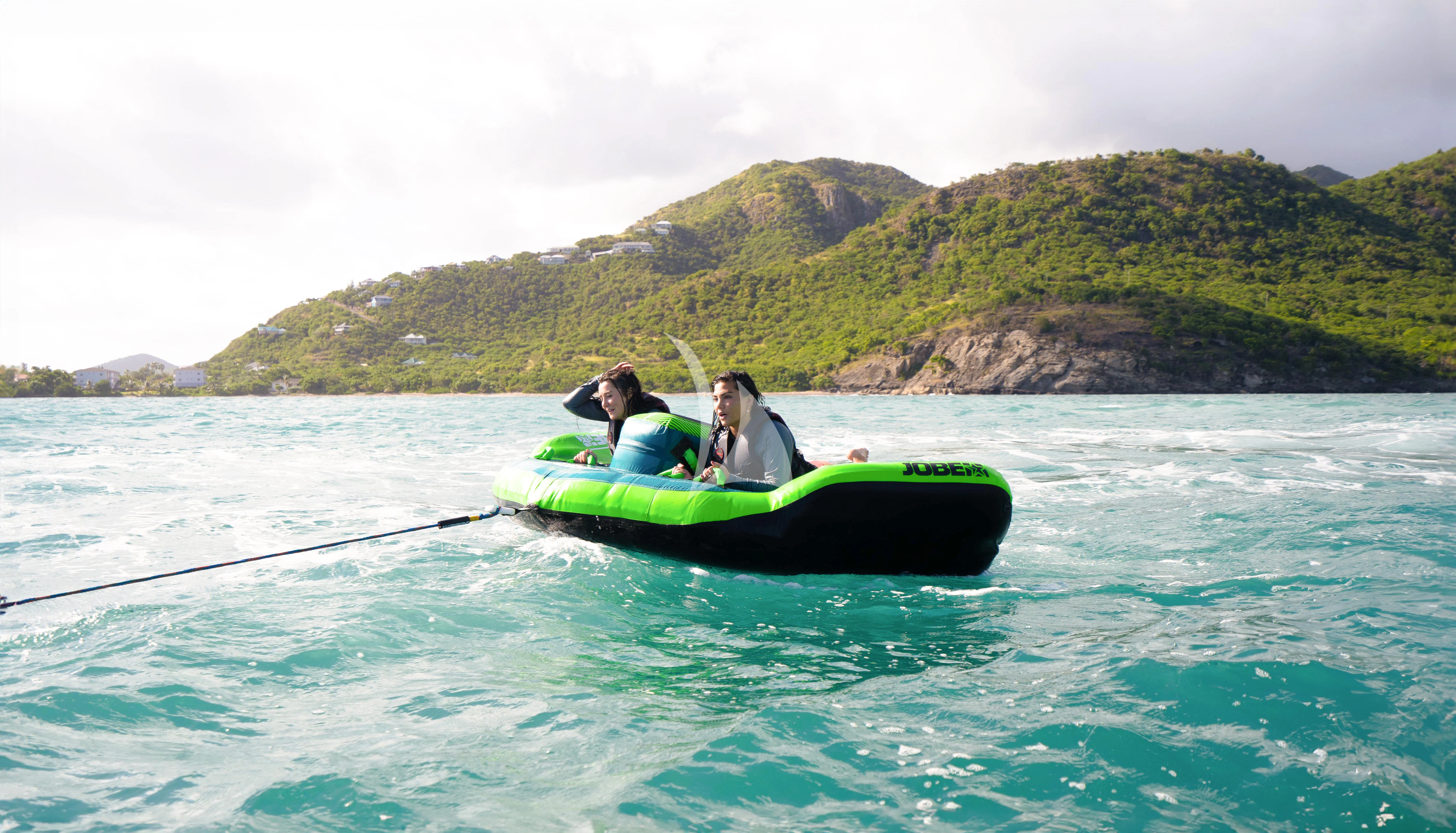 a group of people in a boat aboard RELIANCE Yacht for Sale