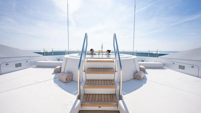a boat on the water aboard RELIANCE Yacht for Sale