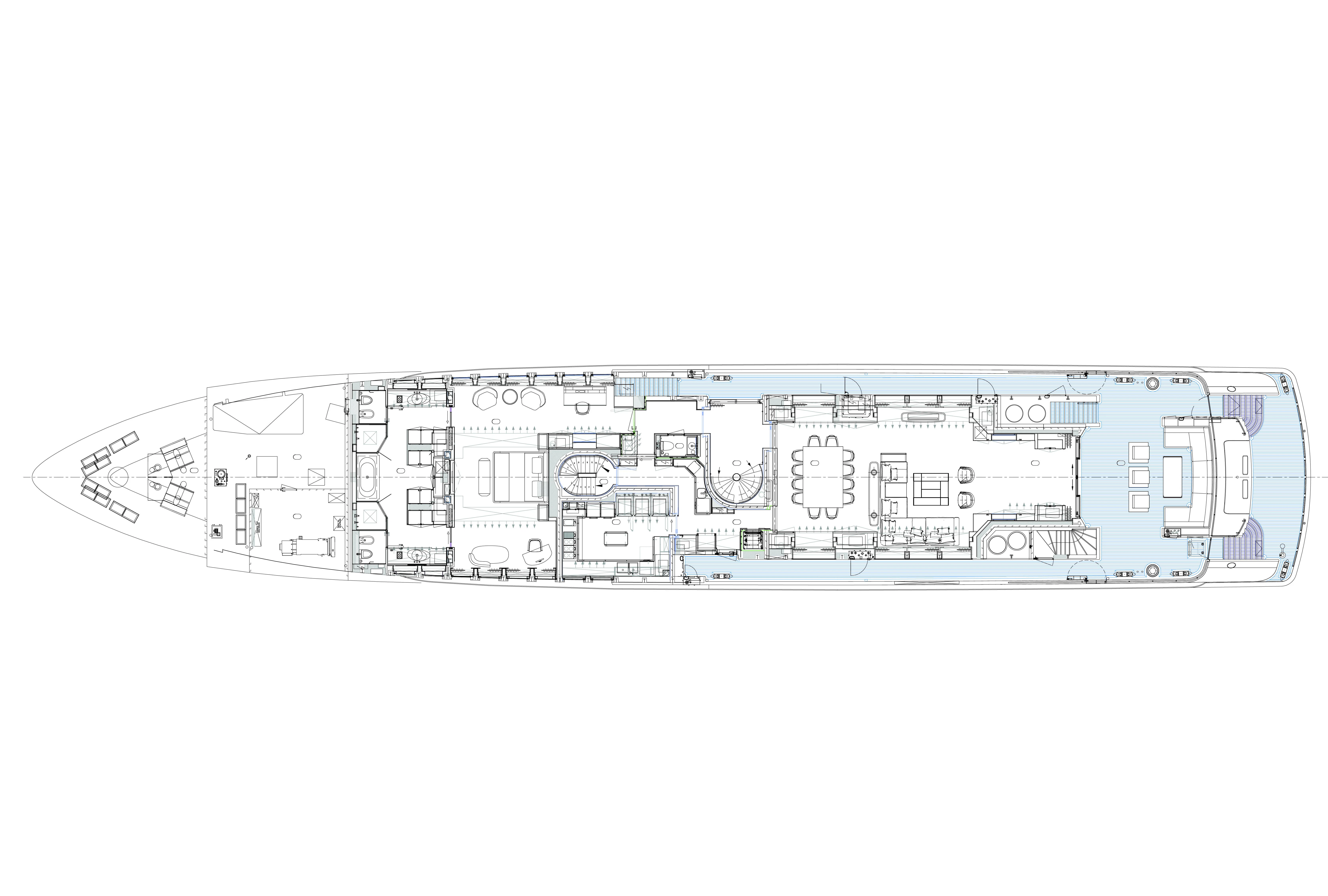 diagram aboard RELIANCE Yacht for Sale