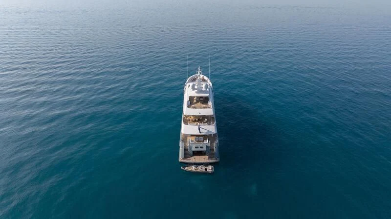 a boat on the water aboard RELIANCE Yacht for Sale