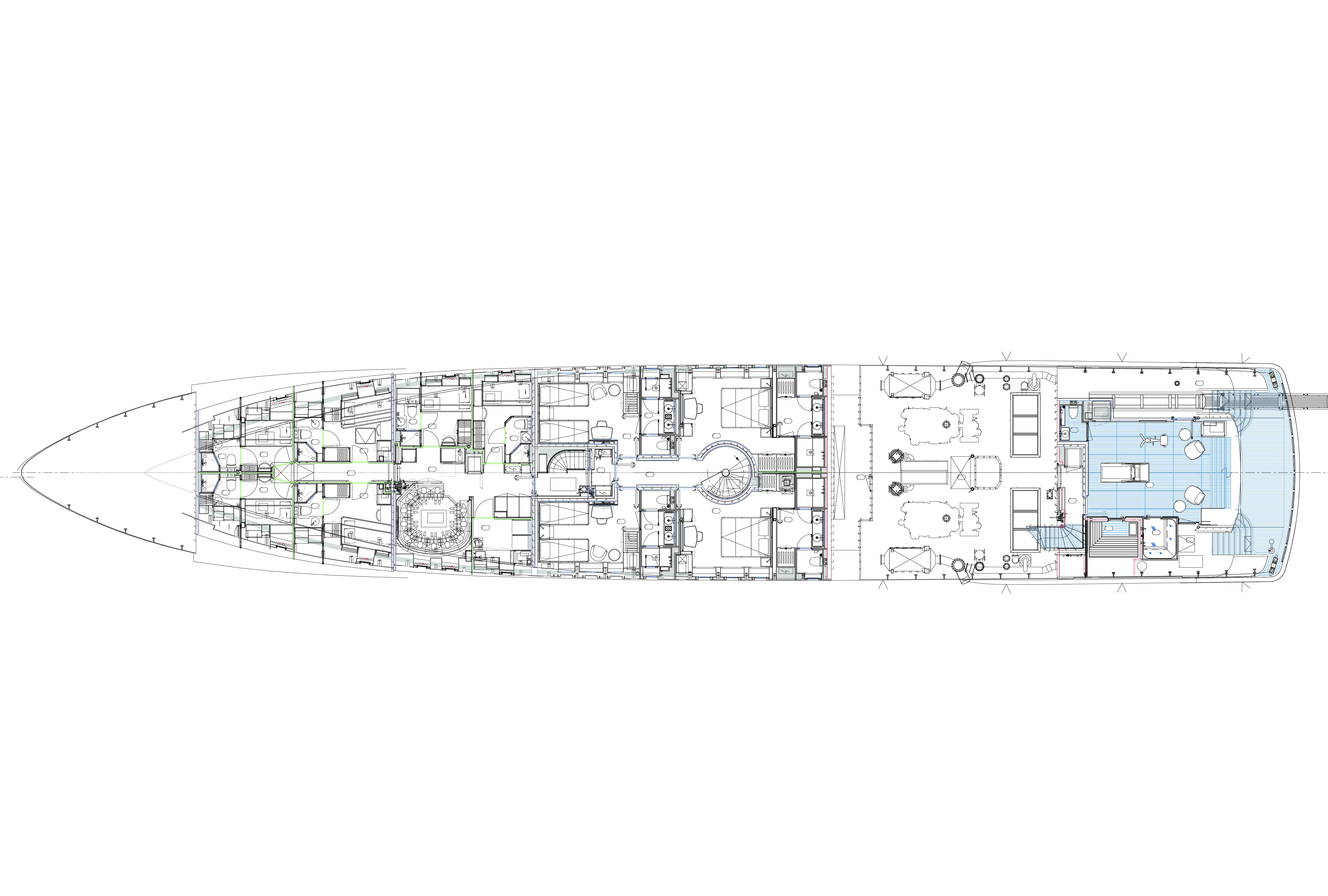 diagram aboard RELIANCE Yacht for Sale