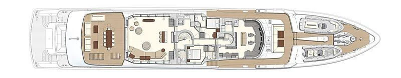 diagram aboard RELIANCE Yacht for Sale
