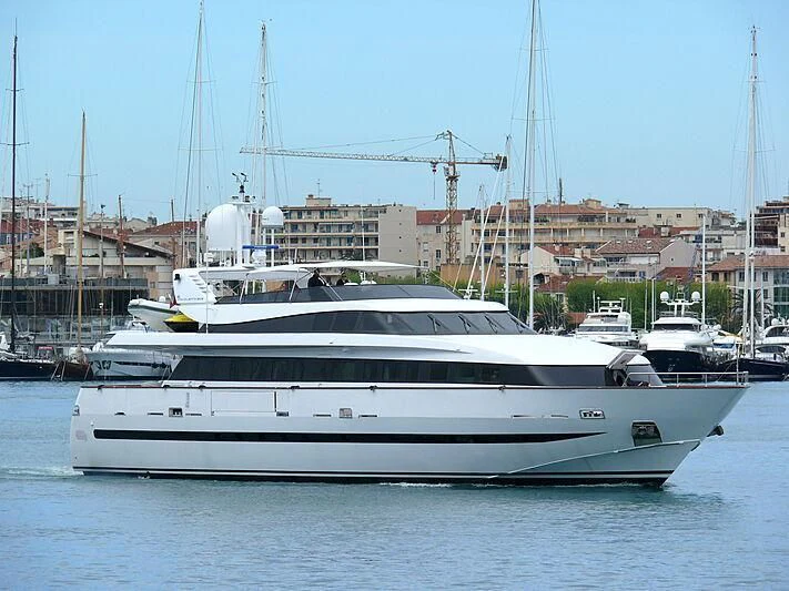 a yacht in the water aboard KENAYL II Yacht for Sale