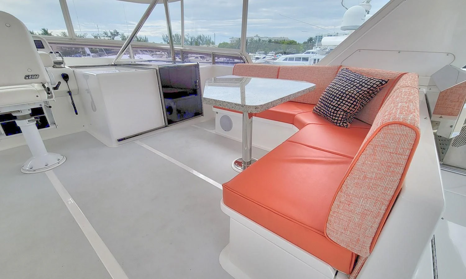 a boat on the water aboard SUERTUDO Yacht for Sale