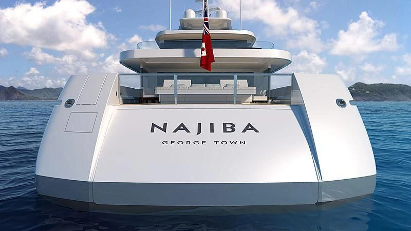 a white yacht on the water aboard JC Yacht for Sale