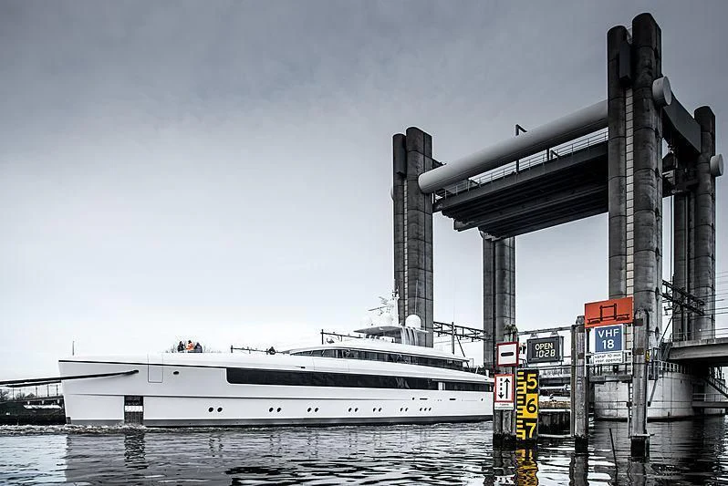 a boat in the water aboard JC Yacht for Sale