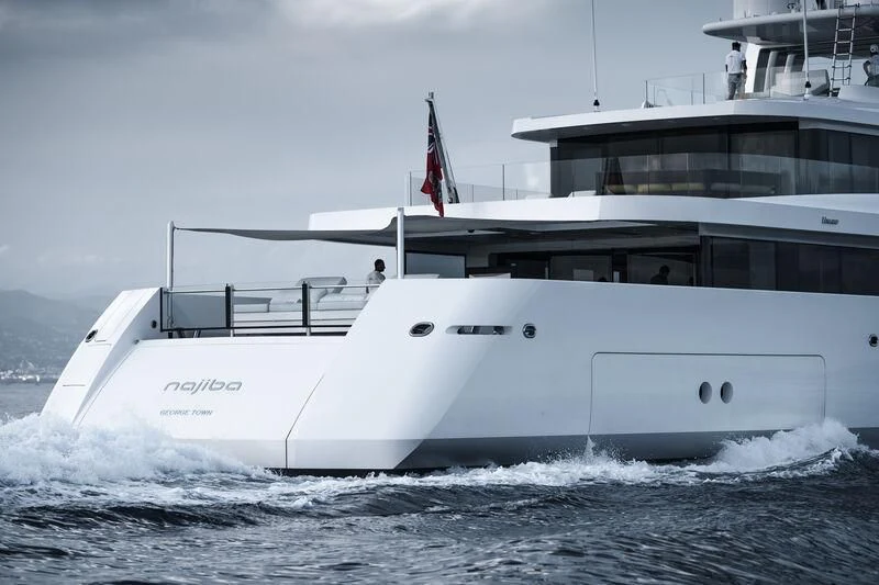 a boat in the water aboard JC Yacht for Sale