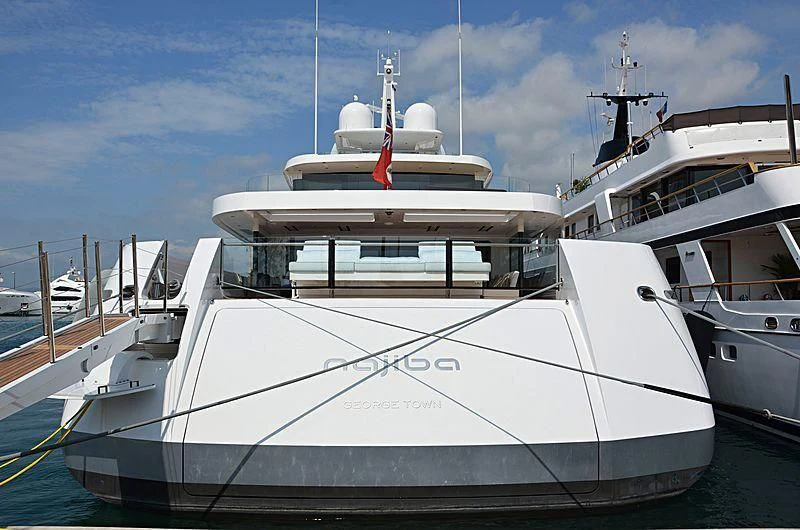 a large white boat aboard JC Yacht for Sale