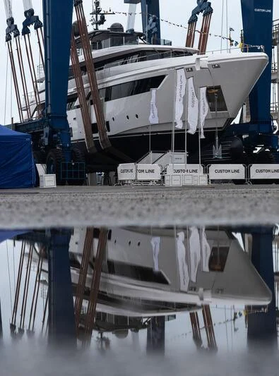 a boat on the water aboard NIMIR Yacht for Sale